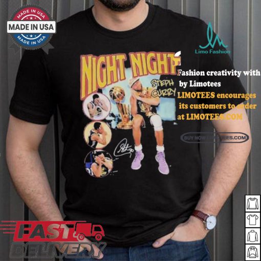 Stephen Curry Night Night T shirt