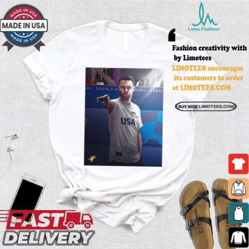 Stephen Curry Olympic Shooters Shoot 2024 T shirts