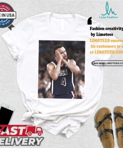 Stephen Curry USA Men’s Basketball Night Night Take Home The Gold In Olympic Paris 2024 T shirts