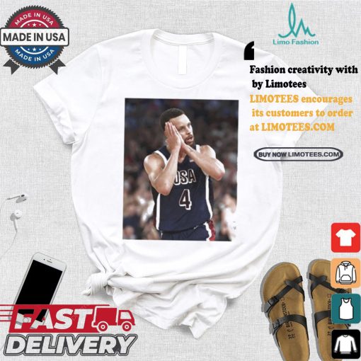 Stephen Curry USA Men’s Basketball Night Night Take Home The Gold In Olympic Paris 2024 T shirts