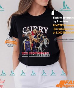 Stephen Curry Usa Basketball Stadium Essentials 2024 Summer Olympics Team Crossroads T shirt