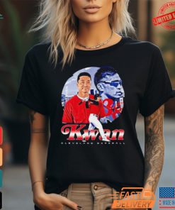 Steven Kwan 38 Cleveland Guardians Baseball Retro Shirt
