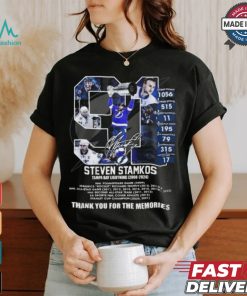Steven Stamkos Tampa Bay Lightning 2008 2024 Thank You For The Memories T Shirt