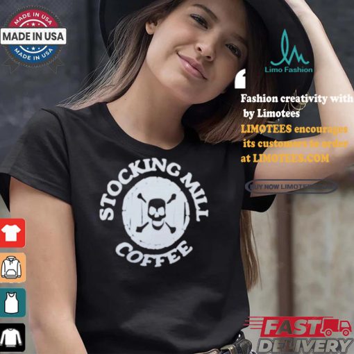 Stocking Mill Coffee T shirt