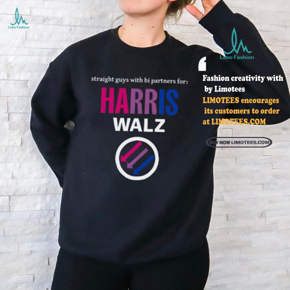 Straight Guys With Bi Partners For Harris Walz Shirt Straight Guys With Bi Partners For Harris Walz Shirt