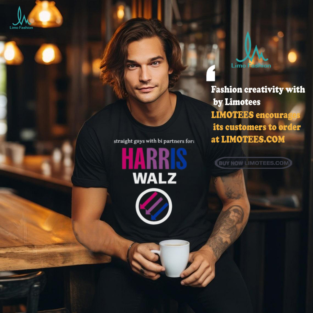 Straight Guys With Bi Partners For Harris Walz Shirt Straight Guys With Bi Partners For Harris Walz Shirt