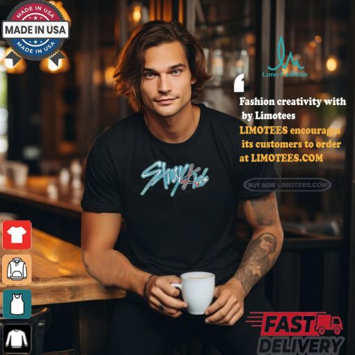 Stray Kids Lollapalooza Festival Outline Logo Shirt
