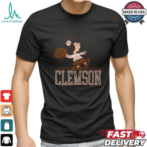 Streaker Sports Peanuts x Clemson Quarterback Tee shirt