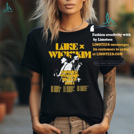 Summer Worship Nights Tour 2024 SWN Black Shirt