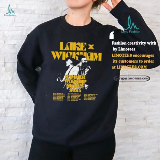 Summer Worship Nights Tour 2024 SWN Black Shirt