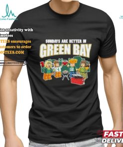 Sundays Are Better In Green Bay Gb Shirt, hoodie, sweater, long sleeve and tank top Sundays Are Better In Green Bay Gb Shirt