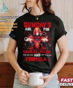 Sunday’s Are For Charles Leclerc and Formula 1 shirt