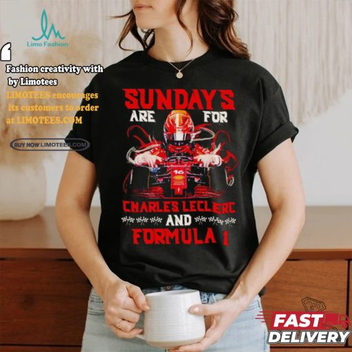 Sunday’s Are For Charles Leclerc and Formula 1 shirt