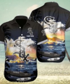 Sunset Dreams Chicago White Sox Personalized Hawaiian Shirt