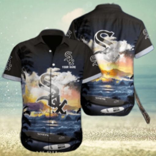 Sunset Dreams Chicago White Sox Personalized Hawaiian Shirt