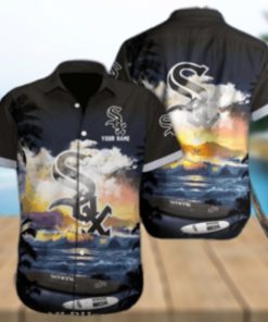 Sunset Dreams Chicago White Sox Personalized Hawaiian Shirt