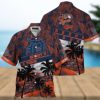 Tropical Sunset And Palm Boston Red Sox Hawaiian Shirt