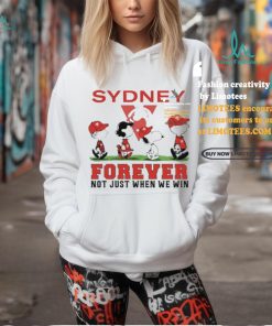 Sydney Snoopy Abbey Road Forever Not Just When We Win Shirt