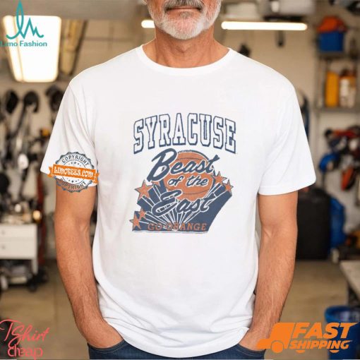 Syracuse Vintage Beast of the East Basketball Go Orange t shirt