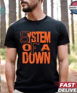 System Of A Down Sf Stacked Logo Shirt