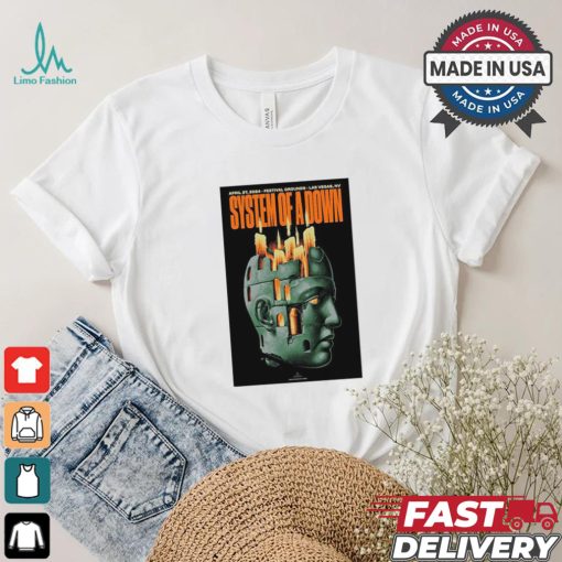 System Of A Down Sick New World Las Vegas April 27, 2024 Poster Shirt