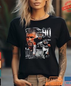 T.J. Watt Pittsburgh Steelers 90 Vintage Grunge Signature Shirt