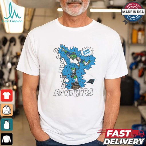 TMNT Leonardo x Carolina Panthers Shirt