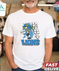 TMNT Leonardo x Detroit Lions Shirt