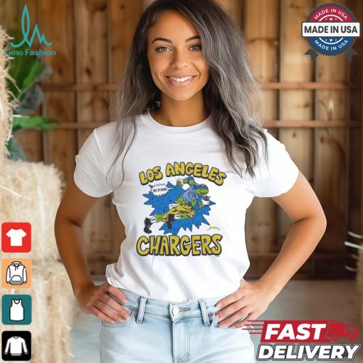 TMNT Leonardo x Los Angeles Chargers Shirt