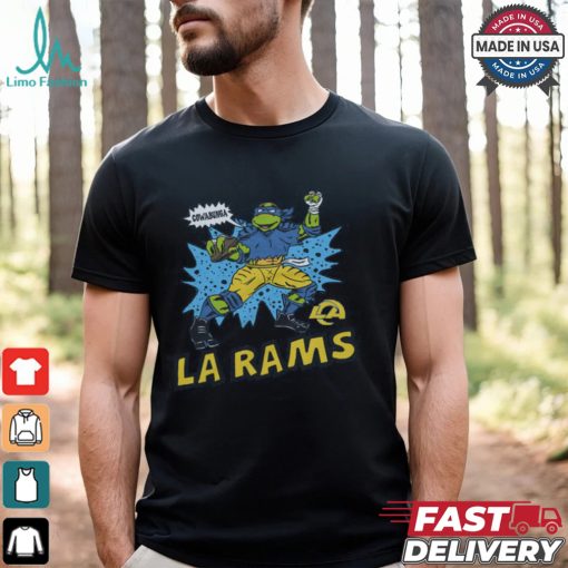 TMNT Leonardo x Los Angeles Rams Shirt