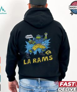 TMNT Leonardo x Los Angeles Rams Shirt