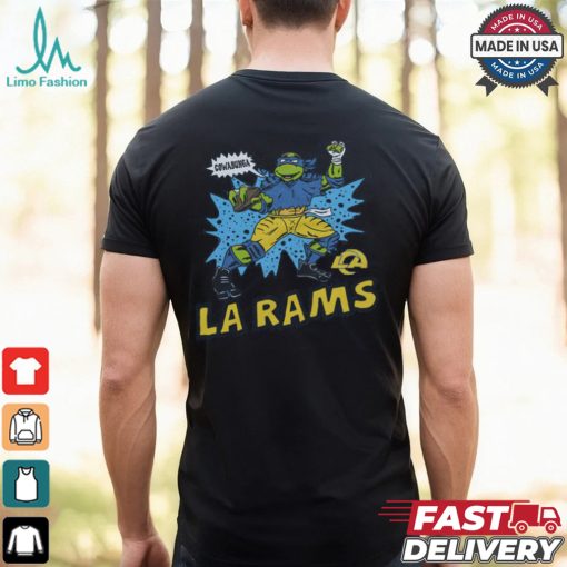 TMNT Leonardo x Los Angeles Rams Shirt