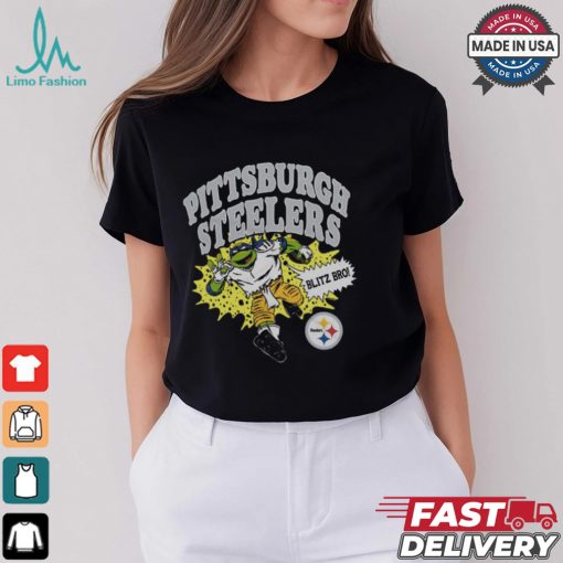 TMNT Leonardo x Pittsburgh Steelers Shirt