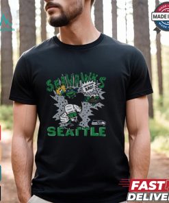 TMNT Leonardo x Seattle Seahawks Shirt