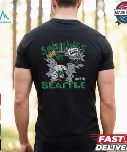 TMNT Leonardo x Seattle Seahawks Shirt