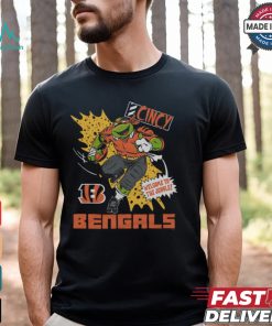 TMNT Michelangelo x Cincinnati Bengals Shirt