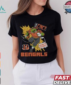 TMNT Michelangelo x Cincinnati Bengals Shirt