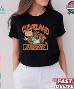 TMNT Michelangelo x Cleveland Browns Shirt