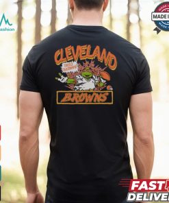 TMNT Michelangelo x Cleveland Browns Shirt