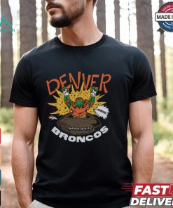 TMNT Michelangelo x Denver Broncos Shirt