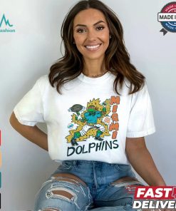 TMNT Michelangelo x Miami Dolphins Shirt