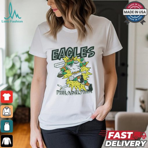 TMNT Michelangelo x Philadelphia Eagles Shirt