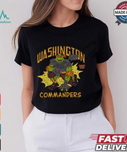 TMNT Michelangelo x Washington Commanders Shirt