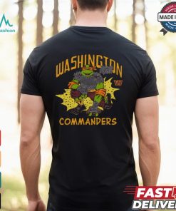 TMNT Michelangelo x Washington Commanders Shirt