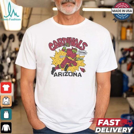 TMNT Raphael x Arizona Cardinals Shirt