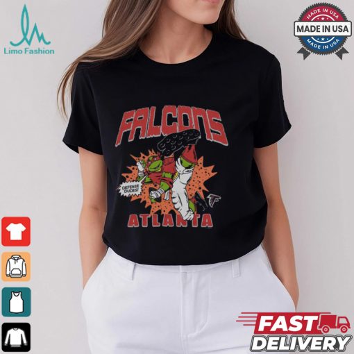 TMNT Raphael x Atlanta Falcons Shirt