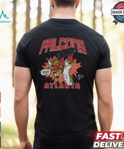 TMNT Raphael x Atlanta Falcons Shirt