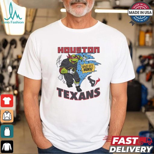 TMNT Raphael x Houston Texans Shirt