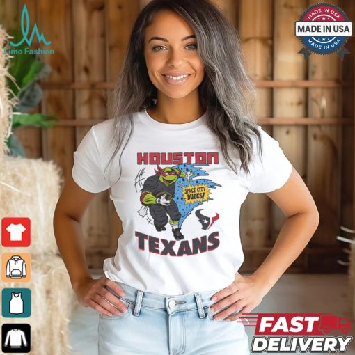 TMNT Raphael x Houston Texans Shirt