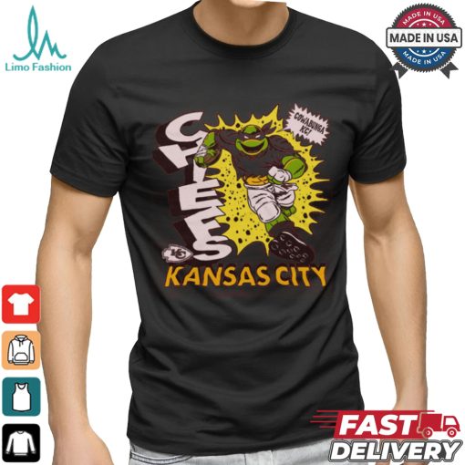 TMNT Raphael x Kansas City Chiefs shirt